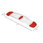 Rachael Ray Multi Stainless Steel Grater, Red Small - Image 3
