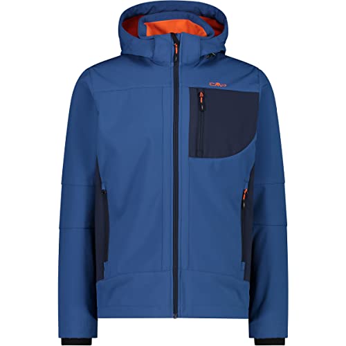 Chaqueta CMP 3A01787N para hombre con forro polar interior en color negro