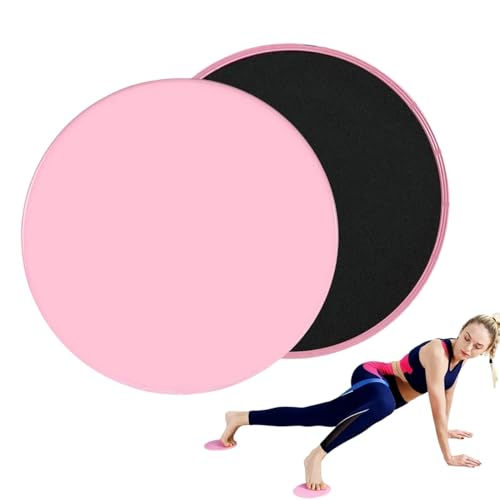 JFangZHZH Sliders,2 Stück Sliders Fitness Gleitscheiben Sport Doppelseitige Gliding Disc Fitness Training für Ganzkörper-Übung,für Hause Gym Training