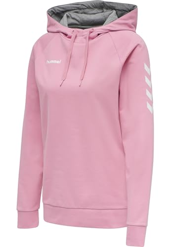 hummel Hoody Damen rosa, S Damen