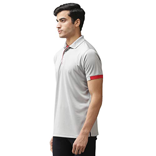 Image of EPPE Polo Collar T-Shirt for Men | Polyester Half Sleeve Stylish Casual Wear | Regular & Dry Fit | Summer Tee.