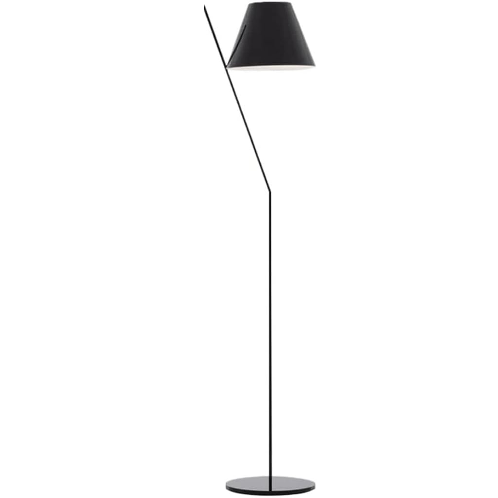 Lámpara de pie de cristal decoración minimalista nórdica para salón
