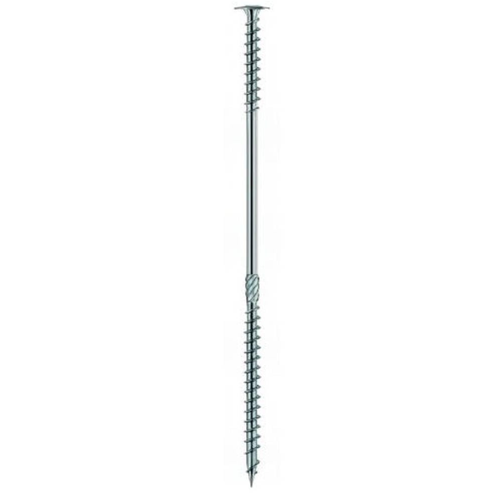 D-Work - Lote de 50 tornillos de madera con doble rosca (40 – 8 x 225 mm)