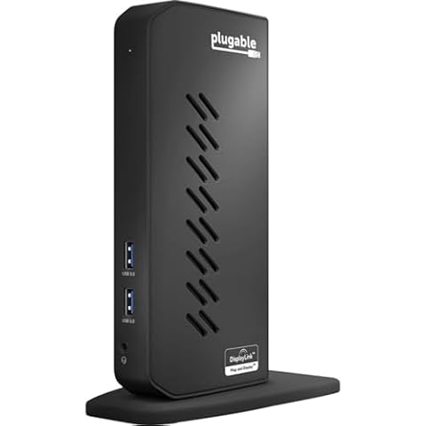 Plugable USB Docking Station for Windows and Mac Cover