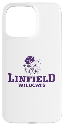 Linfield University Wildcats Mack Mascot Stacked �X�}�z�P�[�X iPhone 15 Pro Max �p