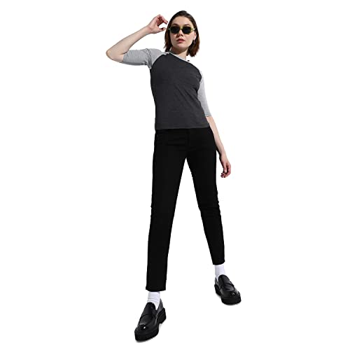 Image of PINACOLADA Grey Quarter Sleeves T-Shirts one Two Three