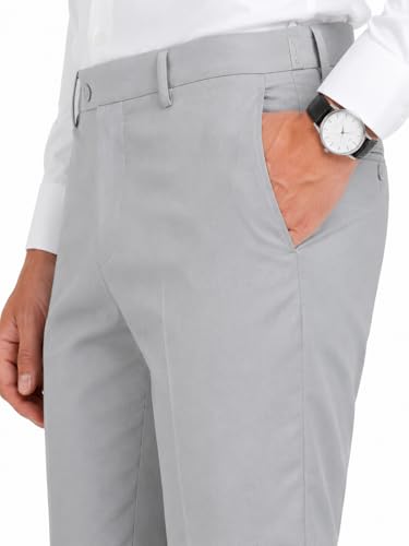 Image of SUNPOINT Formal Pants for Men Office Wear - Premium Regular Fit Formal Trouser for Men, Boys, Gents Bottom Formal wear for Office Meeting, Party, Gathering, Wedding