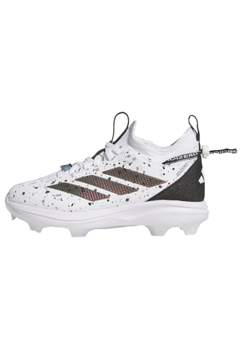 adidas Boys Adizero Impact 2.0 TPU Shade, White/Black/White, 5.5