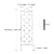 Thealyn Garden Trellis for Climbing Plants, 4 Pack 48" x 12.5" Metal Trellis for Potted Plants, Rust-Resistant Plant Support for Indoor Outdoor Use, for Ivy Clematis Vines Flowers, Black