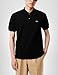 Lacoste Men's Classic Fit L.12.12 Original Piqué Polo Shirt, Black, Large