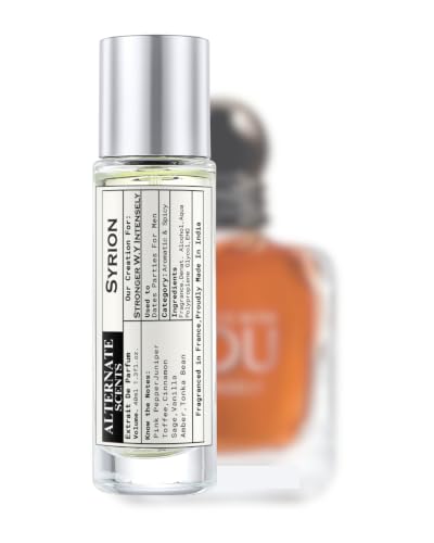 Image of Alternate Scents SYRION 40ml Long Lasting Perfume For Men |Strong&Long Lasting with 30% Oil Concentration|Warm Spicy Sweet|Fragrance From France |Made In India|