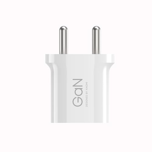 Image of Xiaomi 45W GaN Charger, Type C Port with QC & PD Technology Compatible with MacBook Charging, iPhone, iPad, Xiaomi, Redmi, Mi, Samsung, Oneplus, Oppo, Vivo Phones (with Cable)