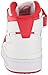 adidas Originals Forum Mid Sneaker, White/White/Vivid Red, 6.5 US Unisex Big Kid