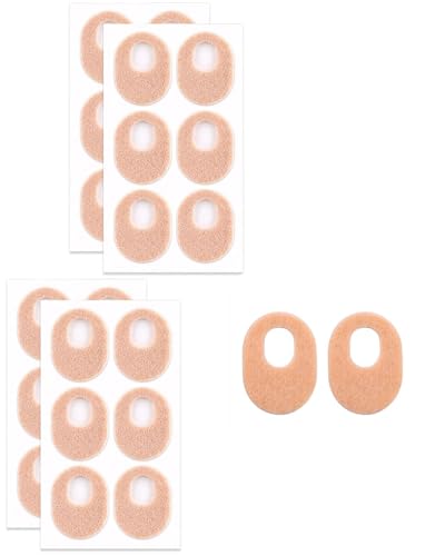 FUGLUS 4 piezas parches para callos y callos de los pies, almohadillas autoadhesivas para protección de callos y callos para eliminar el dolor y las ampollas