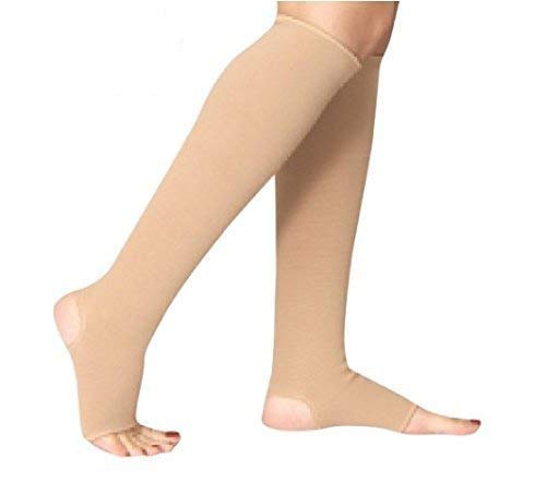 Prime Cart Medical Compression Class 2 Anti Embolism Stockings for Varicose Veins Knee Length.