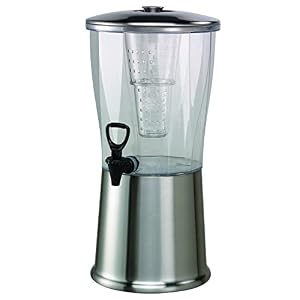 Service Ideas CBDRT3SS Edelstahl Getränkespender mit Infuser