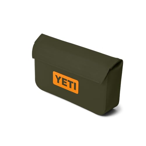 Image of YETI Sidekick Dry 1L Gear Case, Olive /King Crab Orange