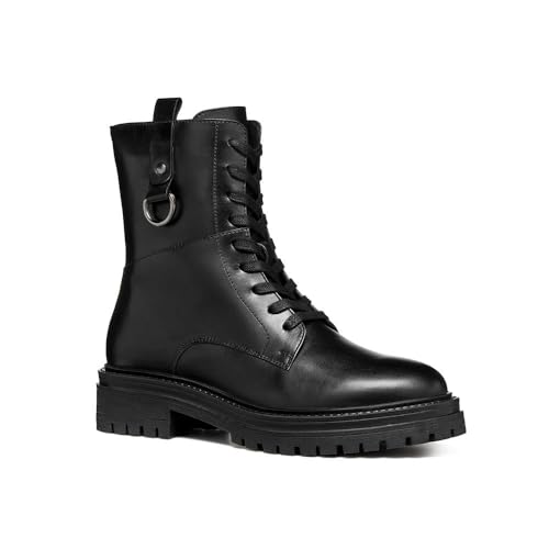Geox D Iridea B, Bota de Tobillo Mujer, Black, 38 EU
