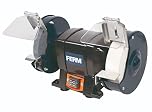 FERM Touret à meuler 250W 150mm - Incl. 2 pierres à aiguiser