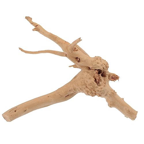 BESPORTBLE 自然な流木 水槽装飾用 モスツリー根 造景リウム用ダムスル 安定