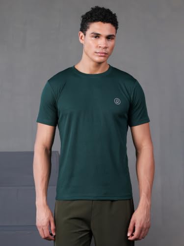 Image of CHKOKKO Gym T Shirts for Men Workout Activewear Solid Quick Dry Sports Tshirt for man Breathable Lightweight Half Sleeve Regular Fit Round Neck Running Boys T Shirt