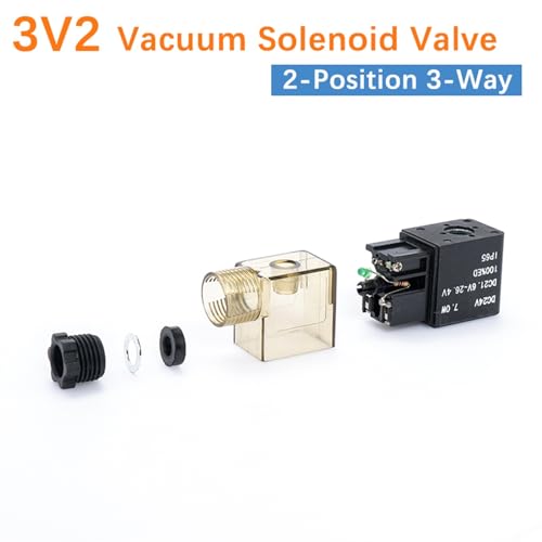 Électrovanne à vide 3V2-06-NC DC12V à action directe pour inversion de pression