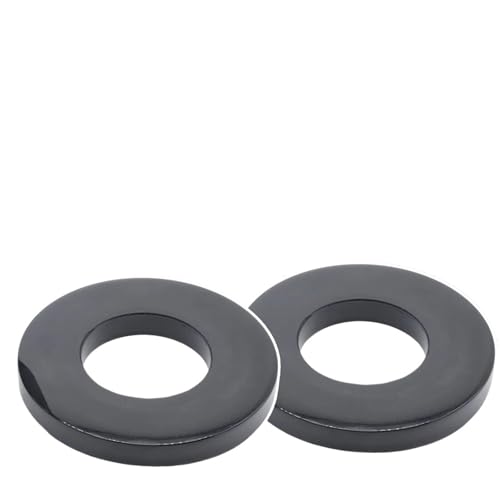 Entretoise d'amortisseur caoutchouc noir bague de suspension de rechange 2Pcs