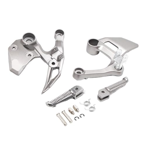 Pédales moto et supports de repose-pieds noirs pour Yamaha MT09 2017-2020