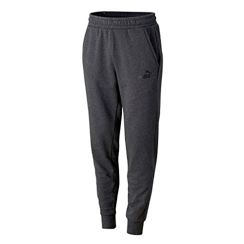 PUMA Ess Logo TR Cl, Pantaloni Tuta Uomo, Dark Gray Heather, Xxl
