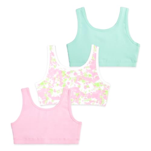 Image of YouGotPlanB Cotton Sports Bra | Ages 8-16 Years | U-Shaped Style | Non-Padded, Double-Layered for Coverage