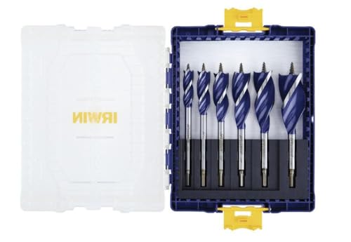 Irwin Tools IRWIN Speedbor Drill Bit Set for Wood, 6-pc. (IWAX236PC)