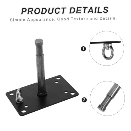 Image of Photography Light Ceiling Mount Bracket for Studio Lights, Black