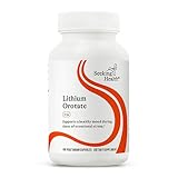 Lithium Orotate | Provides 5 mg of Lithium Per Capsule | 100 Easy-To-Swallow Vegetarian Capsules | Free Of Common Allergens | Physician Formulated | Seeking Health