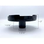 Floor Jack Saddle, 4 Inch, 1-3/16 Stem - Image 2