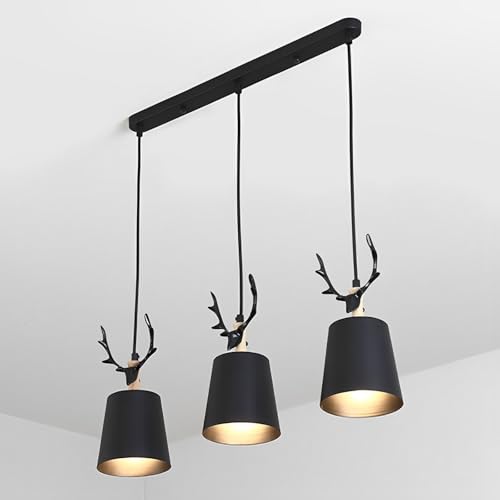 Lámparas de comedor de techo con iluminación de araña E27 2