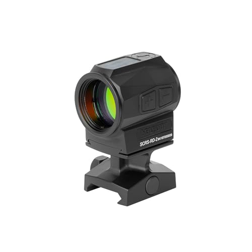 Image of HOLOSUN SCRS Series 2 MOA Dot & 65 MOA Circle Solar Charging Sight - Shake Awake,Auto Adjusting & Manual Brightness Control- Red /Green Options