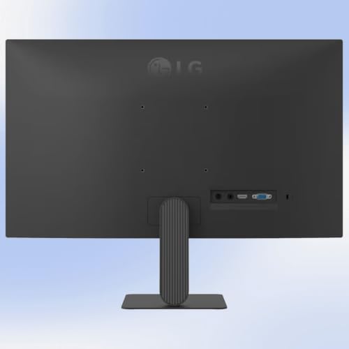 Image of LG 27 inch FHD (1920 x 1080) IPS LED Computer Monitor, 120Hz, AMD FreeSync, HDR10, sRGB 99%, Black Stabilizer, Reader Mode, Flicker Safe, HDMI & VGA, Tilt Adjustable Stand, Black
