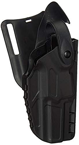 Safariland 7365 ALS/SLS, Level 3 Retention Duty Holster, Low Ride, Fits: Sig Sauer P250, P320 Compact 9mm, .40 - Black - STX Plain, Right Hand