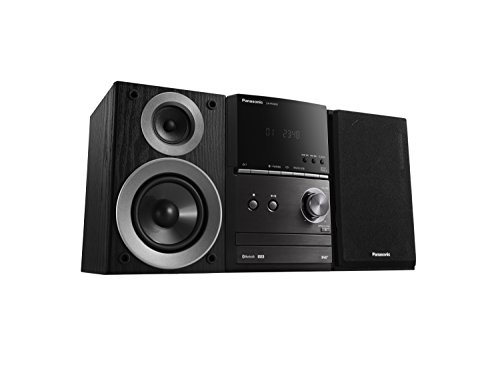 Panasonic SC-PM602EG-K Micro-Anlage mit Digitalradio DAB+ (CD, Bluetooth, UKW Radio, HiFi-System mit 40W RMS) schwarz