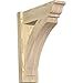 Ekena Millwork OUT06X18X22THR01RDF Thorton Rough Sawn Traditional Outlooker, 6" Width x 18" Depth x 22" Height, Douglas Fir