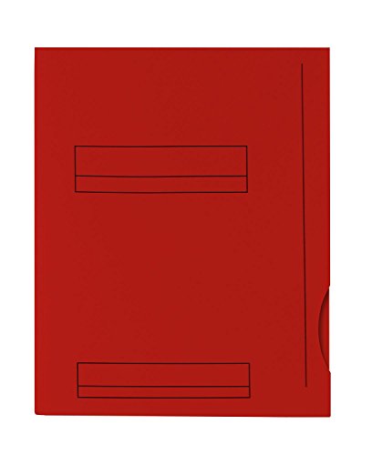 Chemise Fast Hamelin rouge pour ranger vos documents de réunion sans les corner