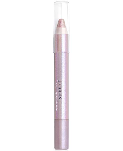 Girlactik 3-in-1 Lip Sparkle Balm - Periwinkle Violet Sparkle Makeup Lipstick - 0.099 Oz Shine Lip Pencil for All Skin Type