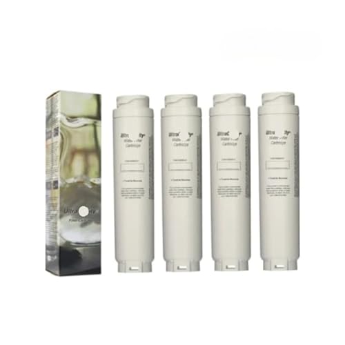 ZGHQHCDRH Filtro De Agua De Repuesto For Refrigerador KWF1000, Compatible con Bosch, 11025825, 11028820, KWF1000, 0060820860, 644845, B36CL80ENS, RA450010.(4pcs)