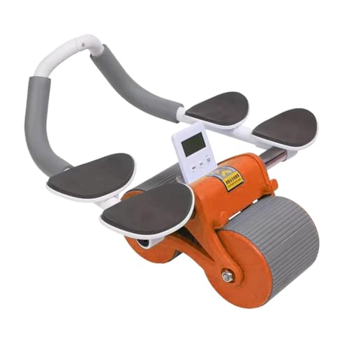 Roues d'exercice pour ab à rebond automatique pour sculpter les abdominaux et la poitrine