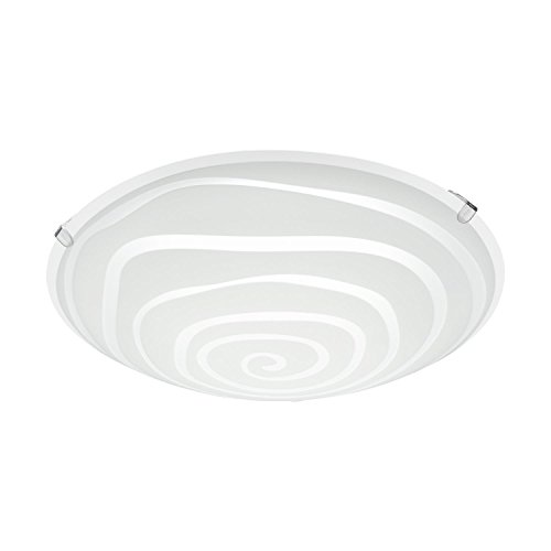 BORGO 2 - Lampada da in acciaio 11 W colore: Bianco