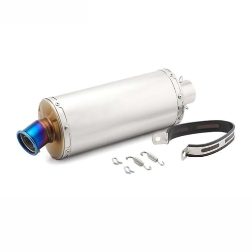 Image of For ZONTES 703F 2023-2025 Stainless Steel Flow Bolt-On No-Drill Direct Fit Middle Rear Exhaust System