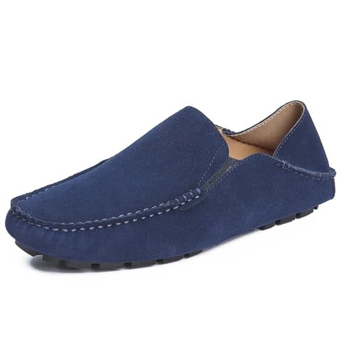 Image of Go Tour Handmade Mens Casual Loafers Moccasins Slip On Driving Shoes