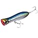Yo-Zuri R1154-CIW Bull Pop Floating Lure, Chrome Sardine