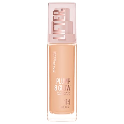 Maybelline Maybelline New York Foundation Lifter Plump & Glow All Day Wear Shade 114, 30ml – Image 2