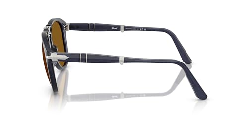 Image of Persol mens Po0714 Folding Aviator Sunglasses